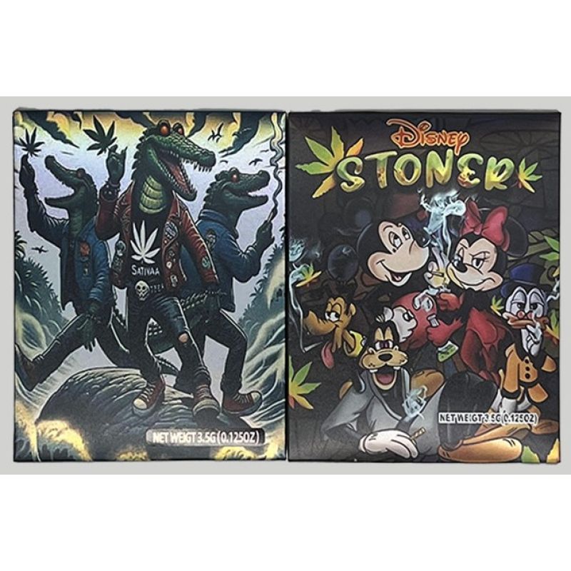 3.5G Holographic Street Punk Weed Box